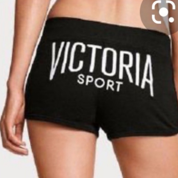 Rare VS Victoria's Secret Sport Booty Logo Vintage Shorts L Y2K OBO GYM - Picture 1 of 3